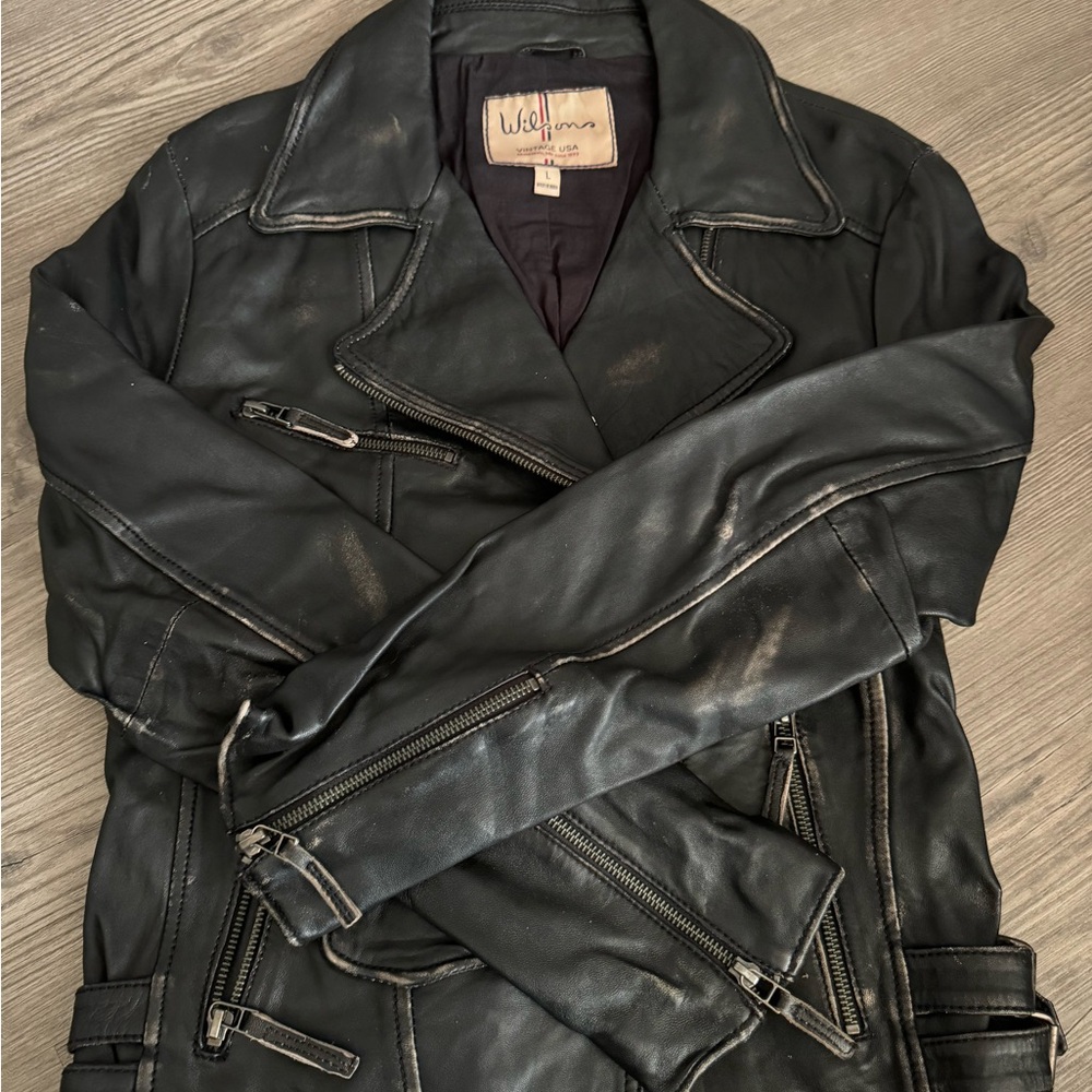 Motorcycle Leather Jacket